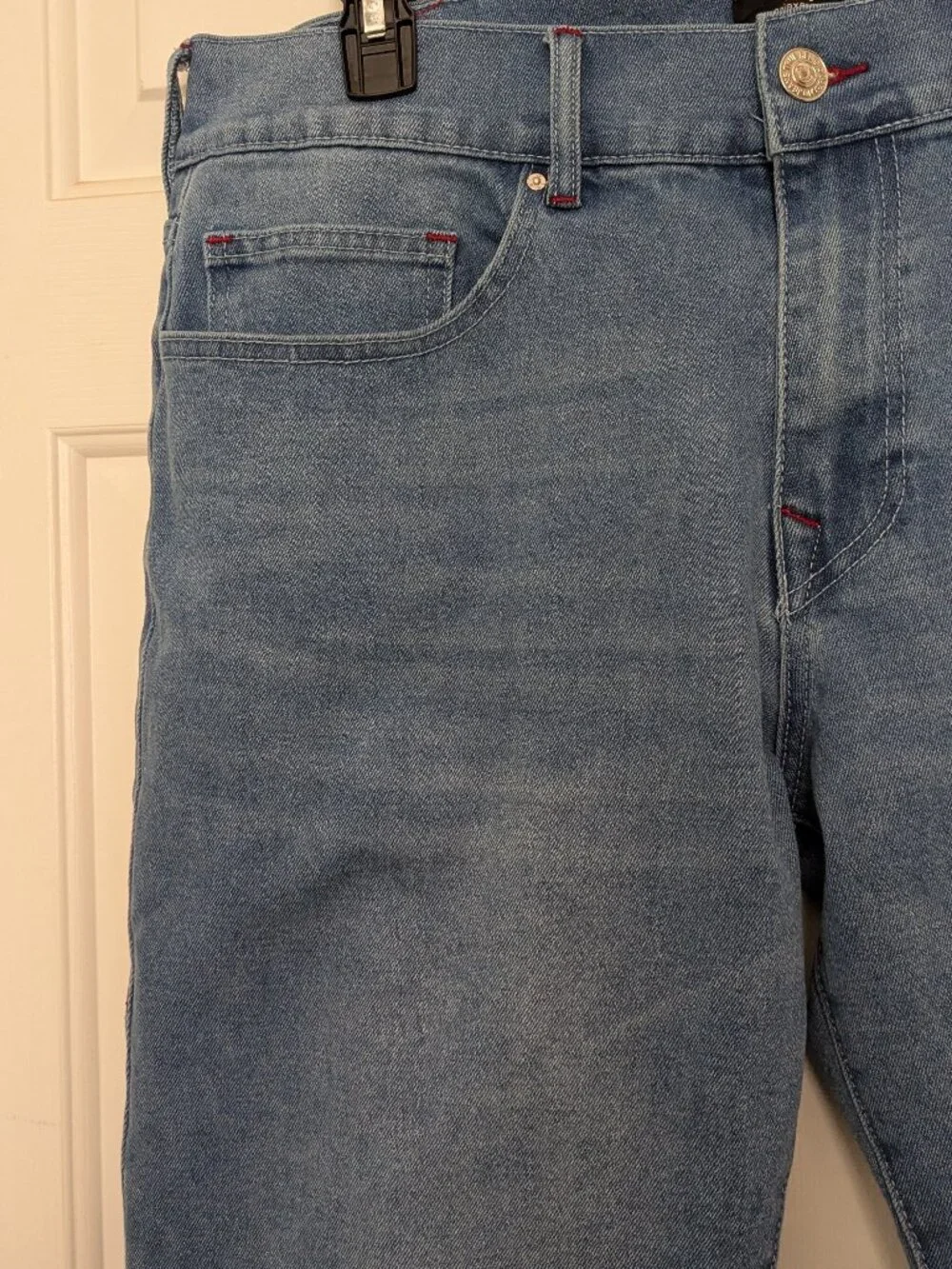 TRUE RELIGION Men's Jeans Size 34 Relaxed Straight Fit Blue .